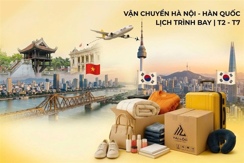 Vận chuyển Việt - Hàn Hà Nội