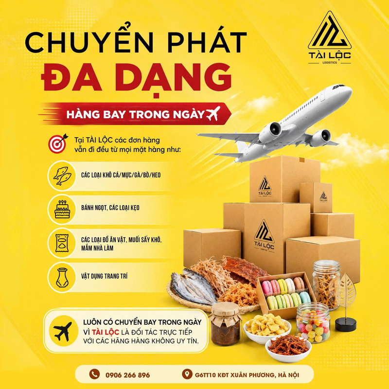 Tài Lộc Logistics - dịch vụ logistics Việt Nam Hàn Quốc trọn gói, giao hàng nhanh